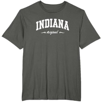 Indiana Indiana State Fanartikel Souvenir T-Shirt
