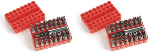 Brüder Mannesmann Bitsatz, 33-teilig mit Spezialbits, 1 Stück, M 297-33 (Packung mit 2)