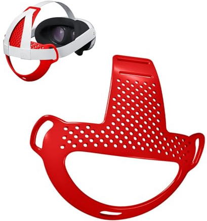 LICHIFIT TPU Kopfkissen für Meta Quest 3 VR Headset Kopfband Unterstützung Pad Ersatz Komfortable Hilfspad Reduzieren Druck Zurück Matte Stirnband Zubehör