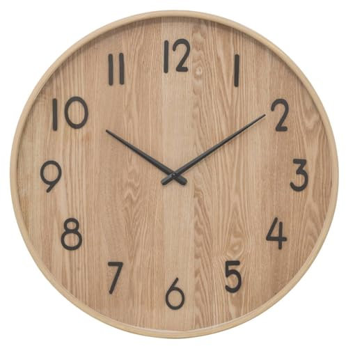Atmosphera - Uhr Ivana helles Holz d55cm