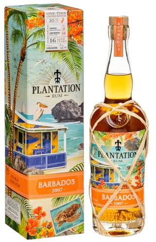 Plantation Rum BARBADOS 2007 Terravera One-Time Limited Edition 48,7% Vol. 0,7l in Geschenkbox