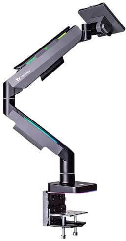 Thermaltake GEA Single RGB | Gaming Monitor Arm | Black