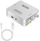 YAODHAOD Adattatore da VGA a HDMI singolo, 1080P Mini Vga Adapter Box Steadily Convertire Full HD Audio Video Support HDTV PC, laptop, desktop, monitor, proiettore (convertitore HDMI a RCA)