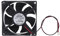 Ldabrye 80mm/3.15 Inch For Fan 12V 5V 24V Computer Fan 2 Pin XH 2.54 8025 High Cooling Fan 3300RPM