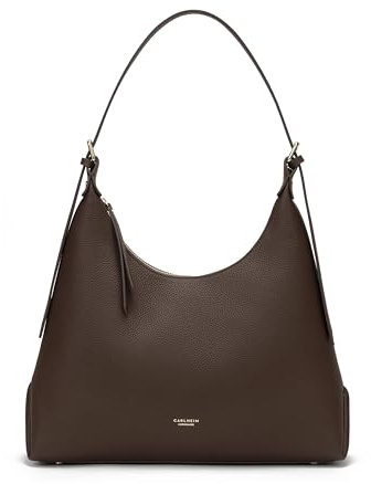 Carlheim, Gotland Genuine Leather collection, Vera Genuine Leather Handbag (Brown)