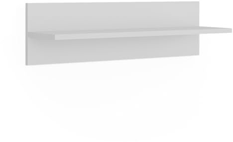 VitaliSpa Wandregal Weiß Ajaton - 70x20x20 cm hergestellt aus Spanplatte - Bücherregal perfekt fürs Kinderzimmer, ideale Lösung für Bücher und Spielsachen