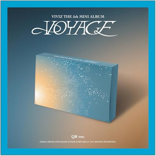 Koread VIVIZ Voyage 5th Mini Album (QR Ver.) - Displayalbum, 8.6 x 5.4 cm, K. A.