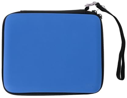 Étui de Transport de Voyage pour Console, Pochette pour Carte de Jeu de Console 2DS et Autres Accessoires, avec 8 Porte-Cartes de Jeu (Blue)