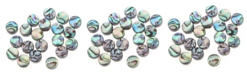 IWOWHERO 60stücke Abalone Perlen Für Schmuck Halskette Armbänder Lose Perlen Aus Hochwertigem Material Für Kreative Bastelprojekte