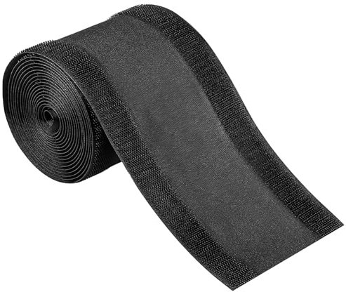 Cable Grip Floor Protector 10 Feet Cable Floor Cover Floor Wire Covers Hider Carpet Cable Management Cord Protector for Commercial Office Home Non-Slip Prevents Tripping(Black)