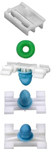 DZMZL Seitenschweller-Zierleisten-Clip-Kit für BMW E30, E32, E36, E38, E39, E46, E90, E91