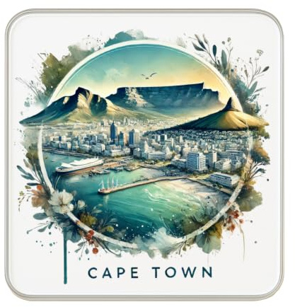 Cape Town, South Africa Fridge Magnet – Travel Souvenir Gift Magnet