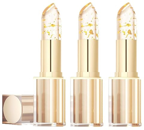 Fenvio Lipstick,Fenvio Truetone-Ph Adjusting Lipstick,Transfer Proof Colour Changing Lipsticks,Fenvio Lippenstift 24 Stunden Halt, Farbwechsel Lippenbalsam mit Feuchtigkeitsspendender Wirkung (3PC)
