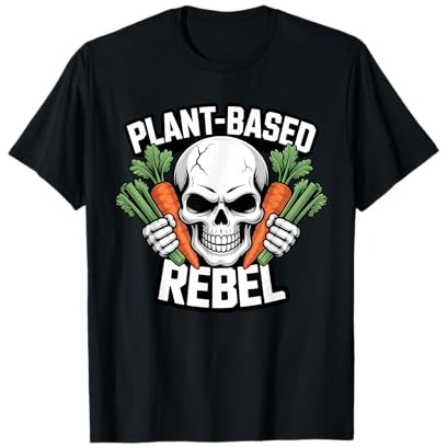Plant-Based Rebel Vegan Lifestyle T-Shirt