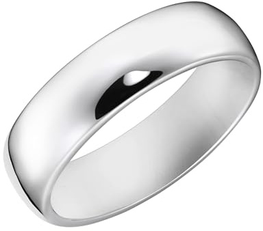 Giorgio Martello Milano Ring Ring Schiene gewölbt, Silber 925