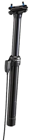 Tranz X R. Est. 30,9 mm 125 mm - Aluminium Sattelstütze für Mountainbike in Schwarz