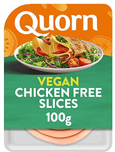 Quorn Vegan Chicken Free Slices, 100g