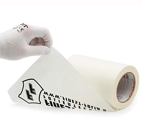 Finest Folia 50 Meter Gronal Ultratape HT Rapid High Track Übertragungsfolie Applicaton Tape Transferfolie Übertragungspapier (Papier Rapid HT, 20cm breite)