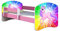 Letto per bambino Cameretta per bambino con materasso Cassetto ACMA II ROSA (18 Il pony arcobaleno, 160x80 cm)
