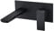 Dara Bathroom Solid Brass Wall Mounted Basin Sink Mono Single Lever Hot Cold Mixer Tap– Matt Black