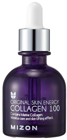 [MIZON] COLLAGEN 100 (30 ml) Koreanische Hautpflege – Straffendes Kollagenserum mit Adenosin & Peptiden – Anti-Aging Pflege für empfindliche Haut – Feuchtigkeitszufuhr – Natürliche Inhaltsstoffe