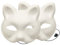 YangYong Kitsune Masque de cosplay sur le thème animal, demi-masque, fête masquée - Demi-visage pour femmes et enfants, amateurs de cosplay et de fête