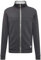 TOM TAILOR Herren Sweatjacke mit Stehkragen, 11086 - Dark Grey Melange, XXL