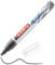edding 5100 Acrylmarker medium - grau - 1 Acrylstift wasserfest - mittlere Rundspitze 2-3 mm - Acryl Farben zum Malen auf Leinwand, Malpapier und Holz - Acrylstifte für Steine