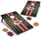 Wild Sports NFL Kansas City Chiefs Deluxe Cornhole Set mit Ecken und Schürzen, Team-Farbe