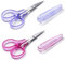 Beaditive detalle de alta precisión tijeras set (2-pc) sharp, bellas consejos | corte de papel, el scrapbooking, costura, hacer a mano | acero inoxidable | cubierta protectora (Gelatina)