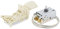 DL-pro Thermostat pour Whirlpool Bauknecht 481228238175 Atea A13-0696R Ranco K59-S2785 713mm tube capillaire + douille de lampe Thermostat de température pour réfrigérateur