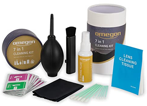 Omegon Set de Nettoyage Optique 7 en 1