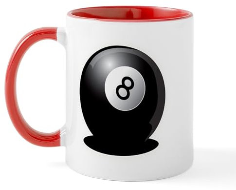 CafePress 8 Ball! Mug 11 oz (325 ml) Ceramic Coffee Mug