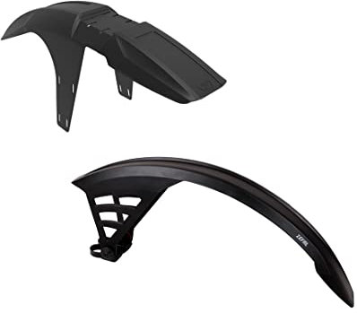 ZEFAL Deflector Pack - MTB Schutzblech 29 Zoll und 27.5 vorne und hinten Deflector FM30 und RS75 - Leicht und robust - Schutzblech Mountainbike