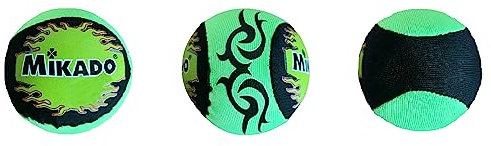 Mikado Sport Bola de Agua rebotante - Waboba Bouncing Ball - Pelota de Mar- Juegos de Playa Mar y Piscina - Juegos para Niños y Adultos (Verde)