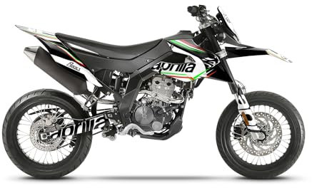 Arider Dekor (Aufkleber) für Aprilia SX 125 (2018-2023) | Tri Edition (Schwarz)
