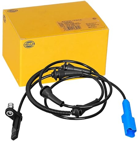 HELLA 6PU 358 217-071 ABS Sensor - Raddrehzahl - 2-polig - Kabel: 1190mm | Kompatibel mit: CITROËN C5 III, C5 III Break, C6, PEUGEOT 407, 407 Coupe, 407 SW, 508 I, 508 SW I, 508 SW Kasten/Kombi