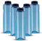 LGL 5 x Trinkflasche 800 ml Kavodrink Premium blau Sportflasche Wasserflasche BPA frei