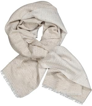 emilio adani Herren Herren Schal uni, Beige, 36822, Beige in Größe 111