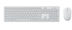 Microsoft QHG-00040 Bluetooth Mouse e Tastiera Set per Desktop, Bianco (Ricondizionato)