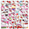 yumcute 50 PCS Sticker, Kawaii Katze Cute Cartoon Stickers Vinyl Kitty Wasserfest ästhetisch für Skateboard Gitarre Laptops Scrapbook Telefone Fahrrad Koffer für Teenager Jungen Mädchen Erwachsene