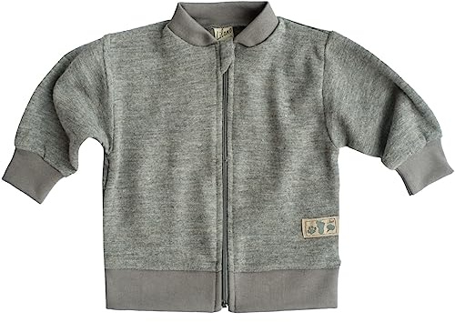 Lilano Baby Kleinkind College Jacke Wolle Seide Reißverschluss