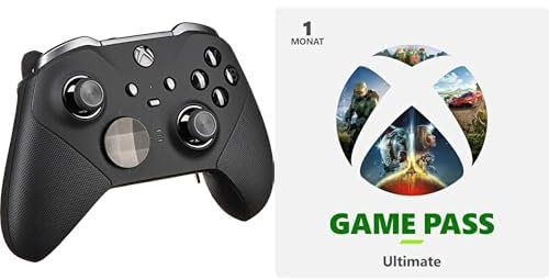 Xbox Elite Wireless Controller Series 2 - Black + Game Pass Ultimate 1M