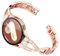 Ocaer Kompatibel mit Samsung Galaxy Watch 7/FE/6/5/4 Armband 40mm 44mm/6 Classic 43mm 47mm/5 Pro 45mm, Glitzer 20mm Armband für Samsung Watch 4 Classic 42mm 46mm/Active 2,Damen, Rosegold