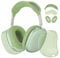 Case for AirPods Max Headphones Cover, Soft TPU Protective Cover, Sweat-Proof Ear Pad Cover, Ear Cups Cover, Headband Protector, Soft Shell Protectors for Apple AirPods Max (Light green)