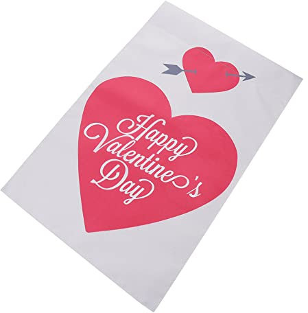 BESPORTBLE Valentinstag Garten Decor Flagge Gnome Design Party Dekorationen Robuste Polyester Fahnen Für Hof Wind
