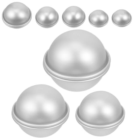 DOITOOL 16 Teilige Backform Badeformen Badesalz Kugelform Kugelform Kugelform Seifenformen Zur Seifenherstellung Form Runde Salzform DIY Seifenform Kuchenform