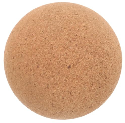 ADOCARN Kork Massageball für Yoga und Faszientraining Massagegerät zur Muskelentspannung für Beine und Füße und Tragbar Natürlichem