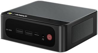 Beelink Mini PC SER5 Max mit AMD Ryzen 7 6800U (2.7-4.7GHz, 8C/16T), 24GB LPDDR5 500GB M.2 2280 SSD, 1000Mbps LAN, WIFI6, BT5.2, Mini Computer mit DP, HDMI, Type-C Port für Home Cinema/Office/Business