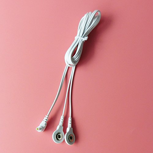 Ersatz-Elektrodendrähte für digitale Massagegeräte oder TENS 7000 und TENS elektronische Therapiegeräte, 2 Stück